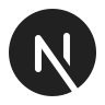 Next.js Logo - Frontend-Technologie von FINMAN